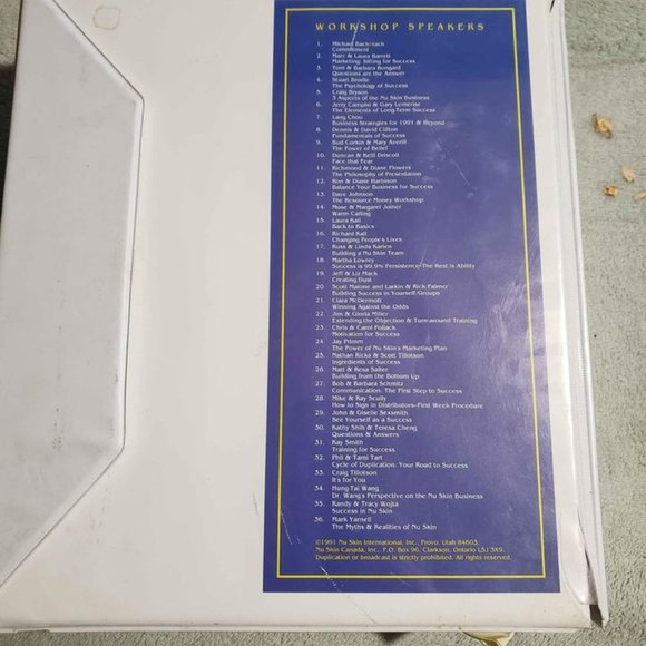 1991 Nuskin Dare to Dream Convention Recordiings - Picture 5 of 6